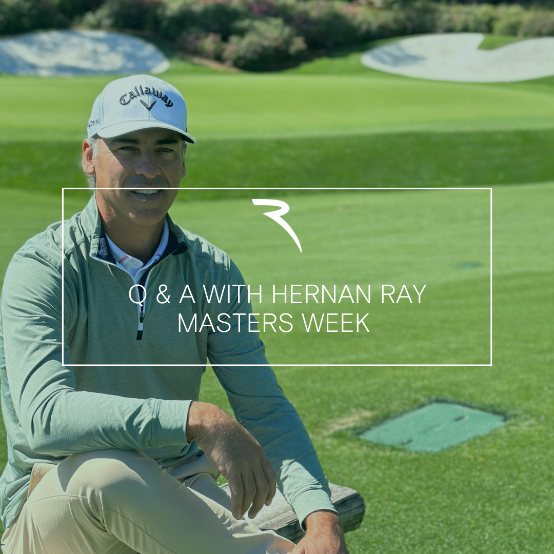 Hernan Ray Talks About Masters Week