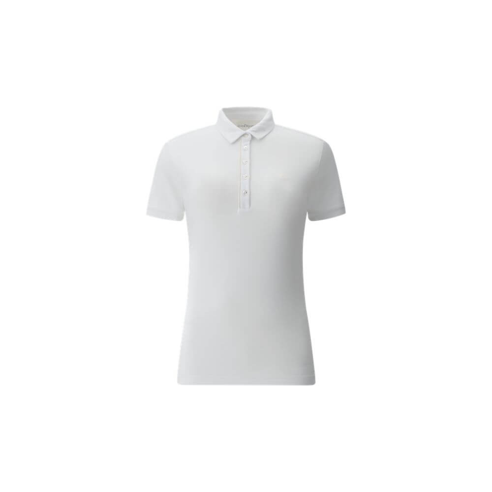 Plain white best sale polo shirt