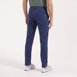 START | 4 WAY STRETCH WELT POCKET PRINTED TROUSERS - Chervò USA