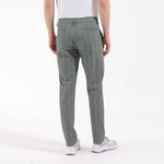 START | 4 WAY STRETCH WELT POCKET PRINTED TROUSERS - Chervò USA