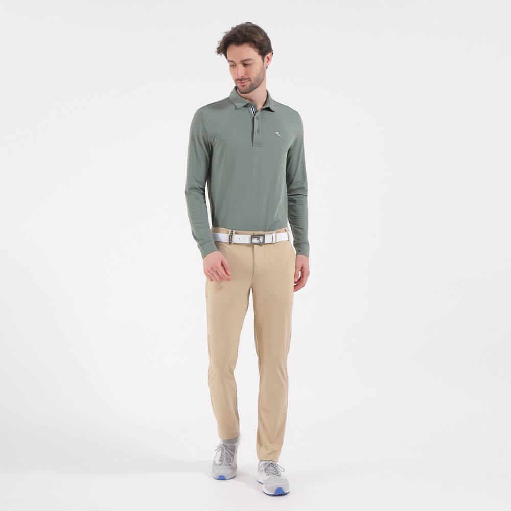 SOS | LIGHT TWILL WELT POCKET PERFORMANCE TROUSERS - Chervò USA