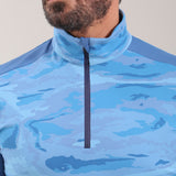 TROTTER | CAMO PRO THERM® QUARTER ZIP - Chervò USA