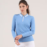 ABUELA | LIGHTWEIGHT SUNBLOCK® LONG SLEEVE POLO - Chervò USA