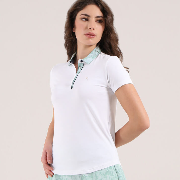 AMARILLA | LIGHTWEIGHT SUNBLOCK® JERSEY POLO - Chervò USA