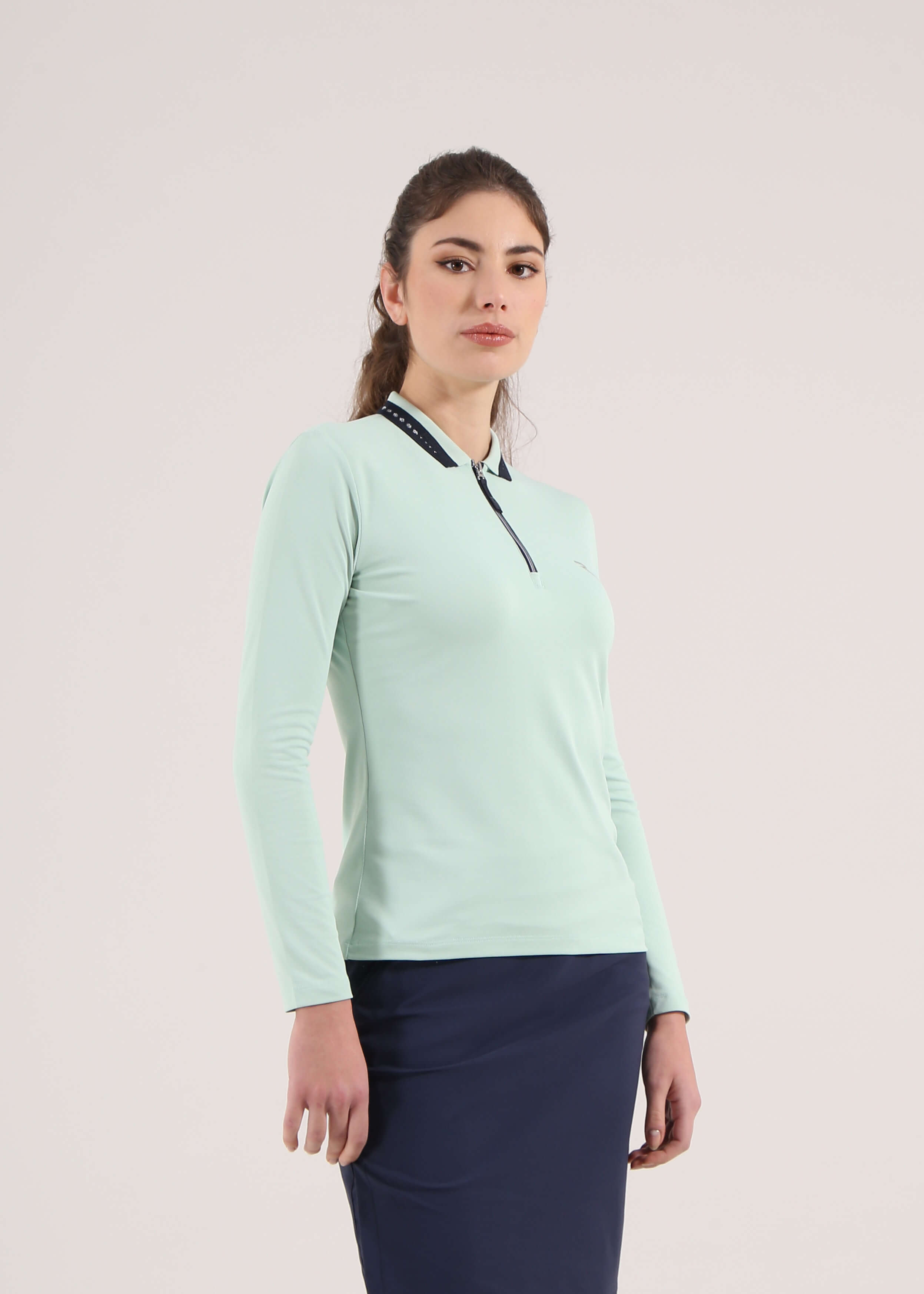 ABUELA | LIGHTWEIGHT SUNBLOCK® LONG SLEEVE POLO - Chervò USA