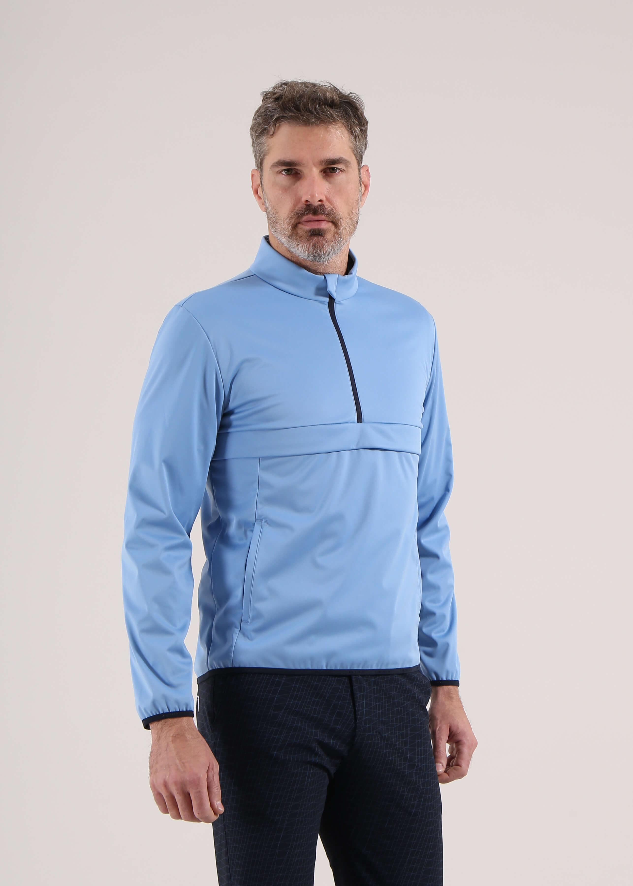 RIGON | ULTRA LIGHT SOFTSHELL® QUARTER ZIP - Chervò USA