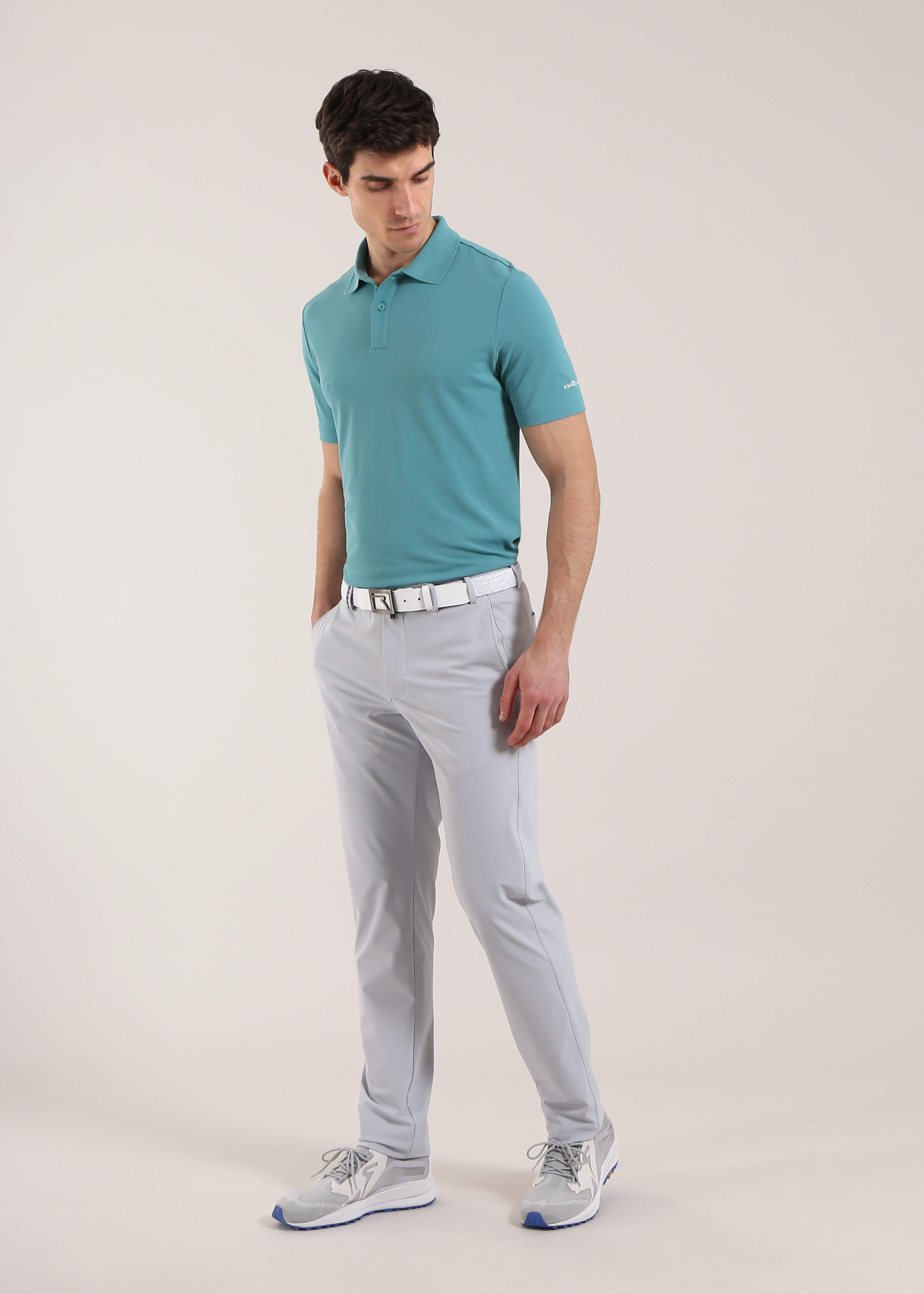 SASSETTO | FOUR WAY STRETCH WELT POCKET TROUSERS - Chervò USA