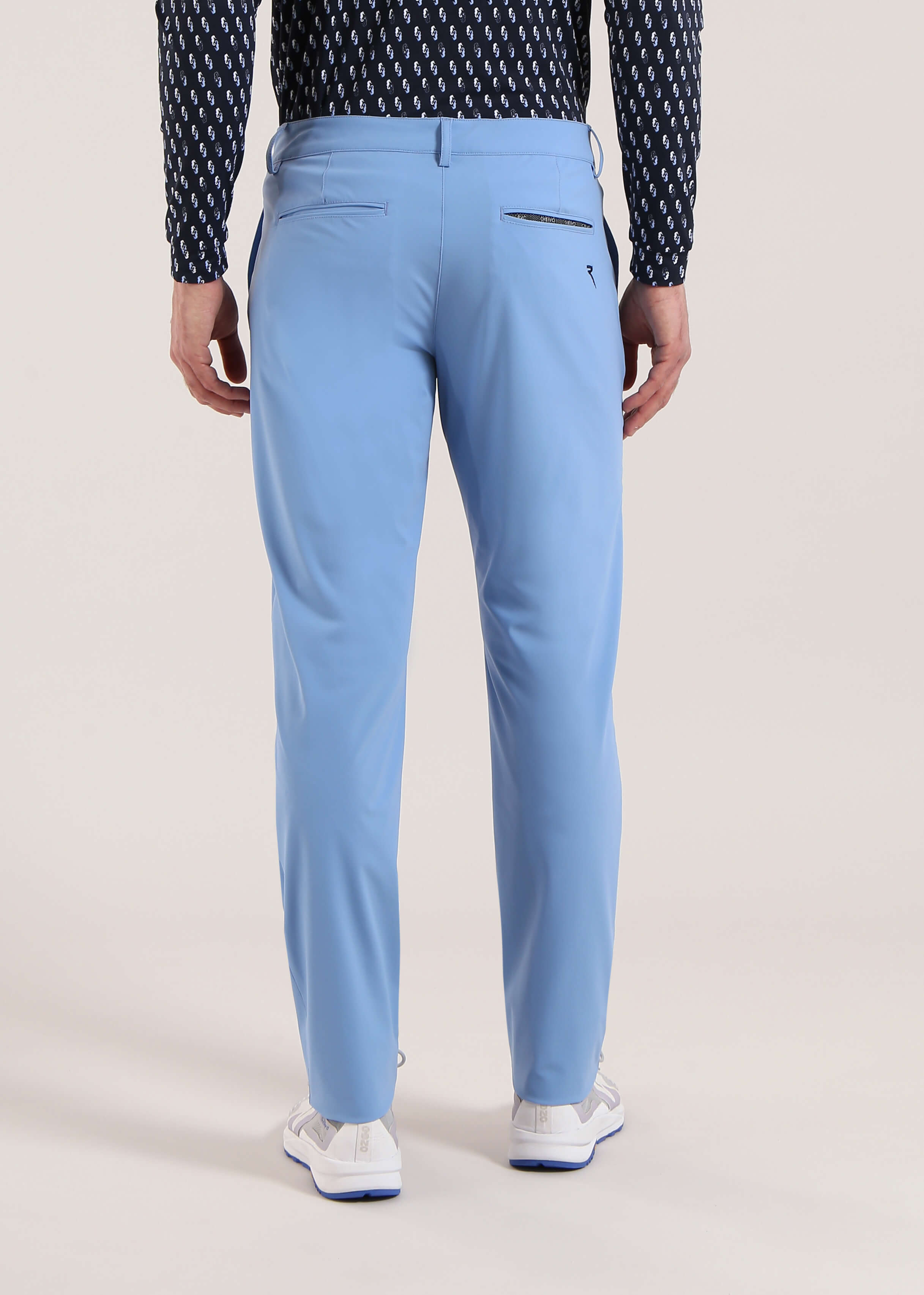 SASSETTO | FOUR WAY STRETCH WELT POCKET TROUSERS - Chervò USA