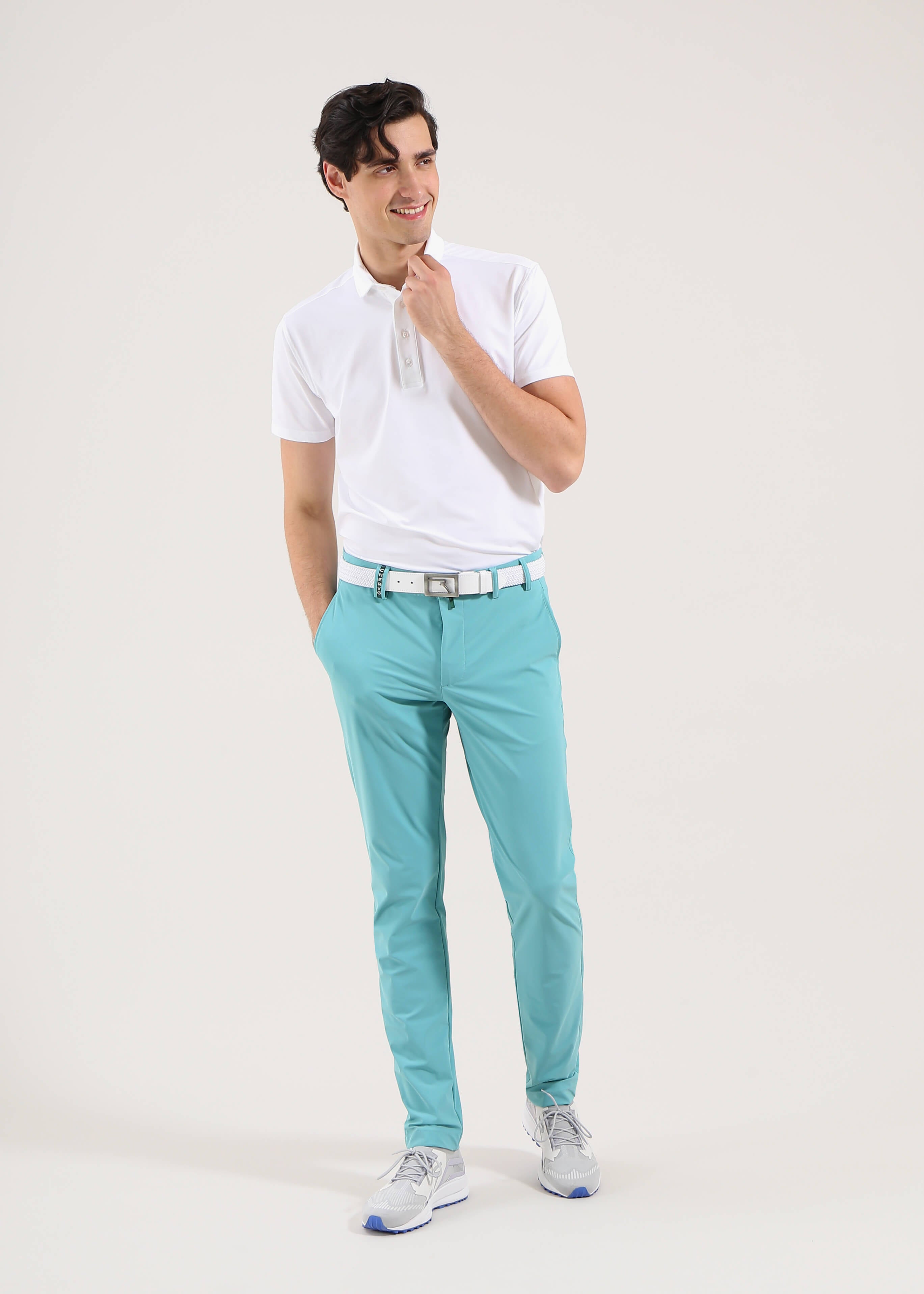 SASSETTO | FOUR WAY STRETCH WELT POCKET TROUSERS - Chervò USA